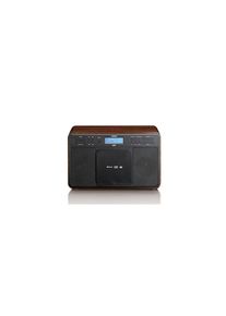 Lenco , Digitalradio (DAB+) »DAR-040 Dunkelbraun Schwarz«, (CD-Bluetooth Digitalradio (DAB+)-FM-Tuner) , braun , Musikwiedergabe via USB