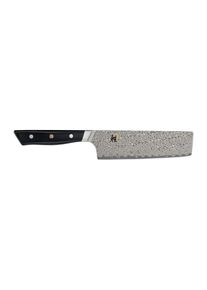 Hackmesser »Hibana 800DP Nakiri«, (1 tlg.) , silberfarben , MIYABI , schwarz/silberfarben