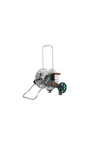 Schlauchhalterung &raquo;Metall-Schlauchwagen AquaRo&laquo; , bunt , Gardena , silberfarben/schwarz/orange/blau