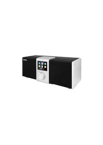 Noxon , Radio »Nova 2 Schwarz/Silberfarben« , silberfarben , WLAN und UPnP- / DLNA-Unterstützung zur Musikwiedergabe ab Computer oder...