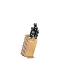 Messerblock »Eichenholz« , braun , WMF , holzfarben/hellbraun