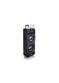 Lenco , Lautsprechersystem »PMX-350 Schwarz« , schwarz , Anschlüsse 2 x USB, Cinch, AUX, Mic, Gitarre