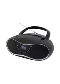 Soundmaster , Digitalradio (DAB+) »SCD1990SW Schwarz«, (CD Digitalradio (DAB+)-FM-Tuner) , schwarz , USB
