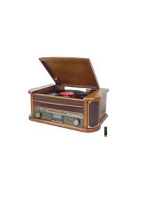 Soundmaster , Stereoanlage »NR545DAB Braun Mehrfarbig«, (CD-Bluetooth Digitalradio (DAB+)-FM-Tuner) , braun