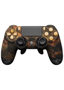 Jelmoli PlayStation4-Controller»Infinity4PSPro-CyberSkulls« , braun , Kompatibel mit Playstation 4 und PC