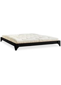 Futonbett »Elan« , schwarz , Karup Design , Gestell: Schwarz