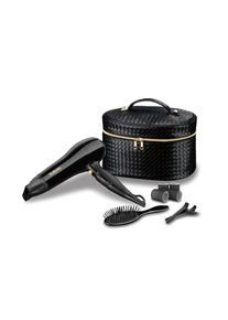 BaByliss , Haartrockner »5721PE mit Vanity Case« , schwarz , Vanity Case mit Bürste, Wickler und Haarclips