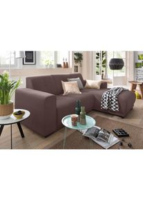 Ecksofa &raquo;Langeland&laquo; , braun , Home Affaire