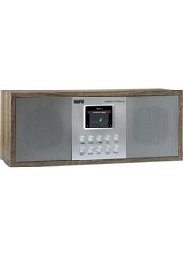 Imperial , Digitalradio (DAB+) »Dabman i30 Braun«, (Bluetooth-WLAN Digitalradio (DAB+)-FM-Tuner) , braun , Uhrzeitanzeige, Wecker und Sleeptimer