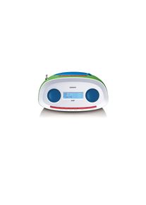 Lenco , Digitalradio (DAB+) »Portable Radio/CD-Player SCD-70 Kids«, (CD Digitalradio (DAB+)-FM-Tuner) , grün , Anschlüsse USB, AUX,...