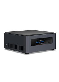 Intel® , Barebone-PC »NUC i5-7300U (vPro) 2.6 GHz« , schwarz , 2x HDMI, 4x USB 3.0