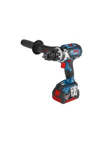 Bosch Professional , Akku-Schrauber »GSR 18V-85 C Kit 2x 5.0 Ah« , grau , Integriertes LED-Licht zur Beleuchtung des Arbeitsbereichs