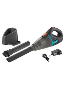 Akku-Handstaubsauger »EasyClean Li inkl. Wandhalterung« , grau , Gardena