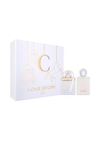 Chloé Chloé , Eau de Parfum »Love Story Geschenkset 50 ml & 100 ml« , Silberfarben-Transparent , transparent , Kopfnote: Neroli