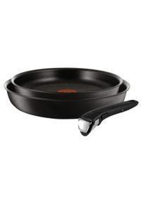 Pfannen-Set »Ingenio Expertise, 22 cm/26 cm« (3tlg.)« , schwarz , Tefal