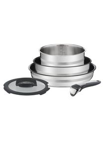 Pfannen-Set »Ingenio« , silberfarben , Tefal