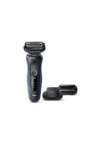 Braun , K&ouml;rperrasierer &raquo;Herrenrasierer Series 5 50-B1820s&laquo; , blau , Mit EasyClick Pr&auml;zisionstrimmeraufsatz und 3-Tage-Bart-Trimmeraufsatz