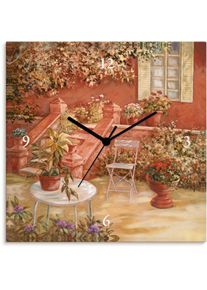 Wanduhr »Garten« , braun , Artland