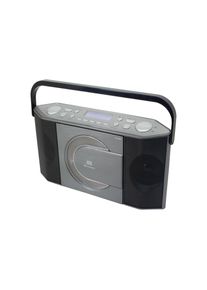 Soundmaster , Digitalradio (DAB+) »RCD1770AN Schwarz Silber«, (CD Digitalradio (DAB+)-FM-Tuner) , schwarz