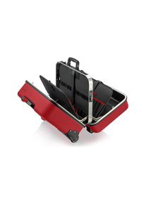 Knipex , Werkzeugkoffer »BIG Twin Move RED, Elektro, leer« , rot