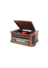 Soundmaster , Stereoanlage »NR540 Braun Mehrfarbig«, (CD AM-Tuner-FM-Tuner) , braun