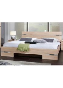Futonbett »Anna« , braun , wimex , struktureichefarben hell