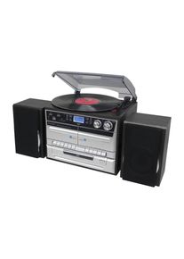 Soundmaster , Stereoanlage »MCD5550 SW Schwarz« , silberfarben , 2 x 2,5 Watt RMS