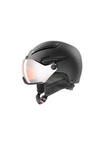 Uvex , Skihelm »hlmt 600 visor« , schwarz , Helme