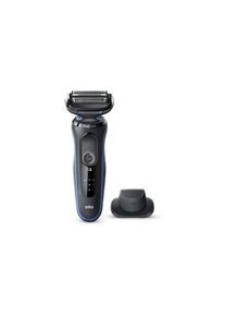 Braun , K&ouml;rperrasierer &raquo;Herrenrasierer Series 5 50-B1200s&laquo; , blau , Mit Easy-Click Pr&auml;zisionstrimmer-Aufsatz zum Trimmen von Schnurrbart und...