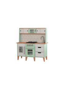 Spielküche »Vintage 1950 Stil« , grün , KidKraft® , mint/weiss/hellbraun