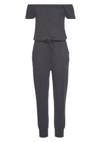 Venice Beach Overall, Aus Weicher Sweatware Grau, Größe 36