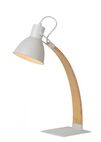 Lucide CURF Tischlampe Weiß, 1-flammig