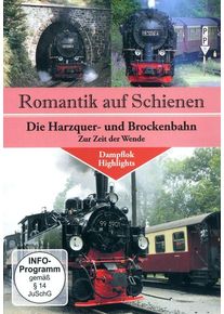 Romantik auf Schienen - Die Harzquer- und Brockenbahn zur Ze... (DVD)