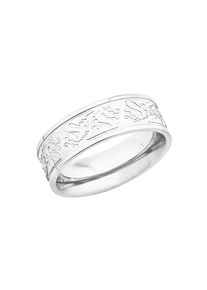 Amor, Unisex, Fingerring &raquo;9834310, 9834327, 9834358, 9834365, 9834389&laquo;, edelstahlfarben, 19, Edelstahl, 7mm, Auff&auml;lliges M&auml;nneraccessoire