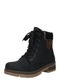 Rieker Stiefelette Damen, karamell / schwarz, Größe 40