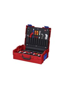 Knipex , Werkzeugset »L-BOXX Elektro«, (63 St.) , bunt