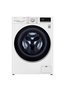LG , Waschtrockner »V5WD906 9 kg / 6 kg A«, WLAN-Verbindung , weiss , «TurboWash»: Schnelleres und schonenderes Waschen in nur 59 min bei halber...
