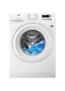 AEG , Waschmaschine, LP7450, 8 kg, 1400 U/min , weiss , Grosse LCD-Anzeige mit Ziffern und Symbolen