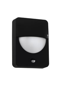 Eglo Leuchten SALVANESCO Wandleuchte Schwarz, 1-flammig, Bewegungsmelder