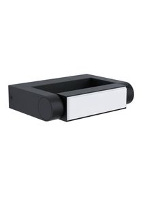 Eglo Leuchten BRIANZA Wandleuchte LED Schwarz, 1-flammig
