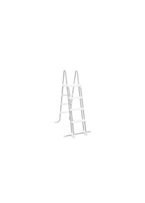 Pool-Sicherheitsleiter &raquo;bis 122 cm H&ouml;he&laquo;, abnehmbare Tritte , weiss , Intex