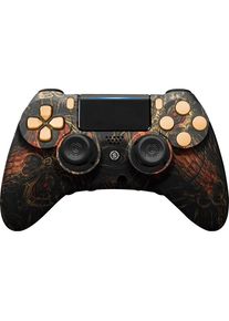 Jelmoli PlayStation4-Controller»Impact-CyberSkulls« , braun , Kompatibel mit Playstation 4 und PC