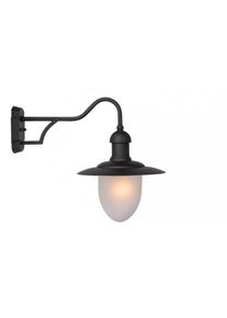 Lucide ARUBA Wandleuchte Schwarz, 1-flammig