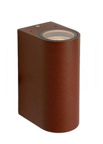 Lucide BOOGY Wandleuchte Rostfarben, 2-flammig