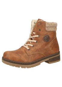 Rieker Stiefelette Damen, beigemeliert / karamell / dunkelbraun, Gr&ouml;&szlig;e 38