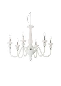 Ideal Lux DOGE Kronleuchter Chrom, 6-flammig