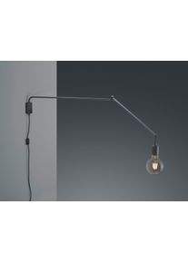 Trio Leuchten Line Wandleuchte LED Schwarz, 1-flammig