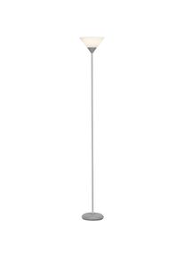 BRILLIANT LEUCHTEN Spari Deckenfluter LED Silber, 1-flammig