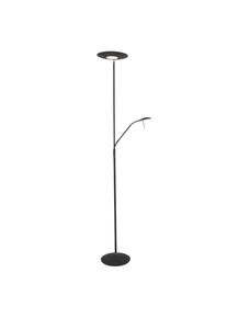 Steinhauer ZENITH Deckenfluter LED Schwarz, 2-flammig