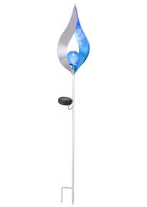 Globo SOLAR Solarleuchte LED Silber, 1-flammig